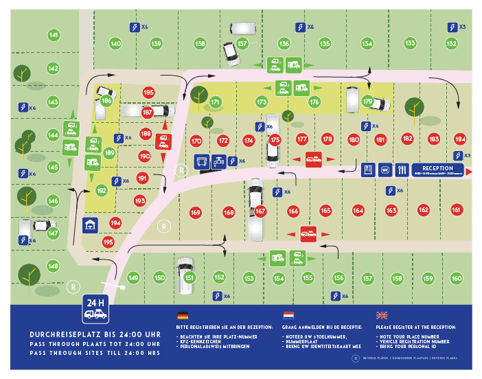 24 Hour Camping Map