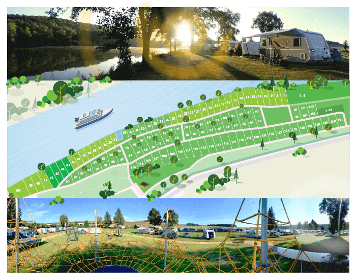 Main Camping Map Wertheim Bettingen